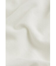CALVIN KLEIN CK JEANS Sweter bawełniany z okrągłym dekoltem kość słoniowa - Koszulki damskie - 5