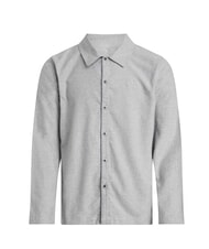 CALVIN KLEIN CK Flanelowa koszula piżamowa szary wrzos - Piżamy damskie - 4