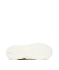 ARMANI EXCHANGE SUPER MINI-TUMBLED Adidasy ecru + blady r&oacute;ż - Buty damskie - 5