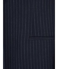 CALVIN KLEIN CK Marynarka w prążki nocne niebo / szary poranny pas - Kurtki damskie - 6