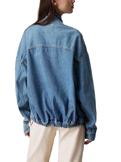 CK JEANS Kurtka jeansowa o luźnym kroju ciemny denim - Kurtki damskie