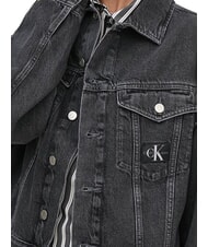 CALVIN KLEIN CK JEANS Kurtka dżinsowa bawełniana - Kurtki damskie