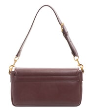 LOVE MOSCHINO LOCKED IN GOLD  Torba na ramię z paskiem na ramię wino - Torby damskie - 3