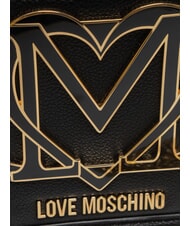 LOVE MOSCHINO LOGO Kopert&oacute;wka z paskiem na ramię Czarny - Torby damskie - 3