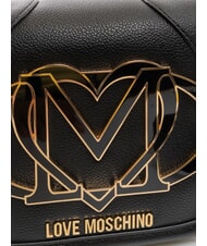 LOVE MOSCHINO LOGO  Mała torba na ramię Czarny - Torby damskie - 3