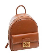 LOVE MOSCHINO LOCKED IN GOLD  Plecak damski kasztan - Torby damskie - 4