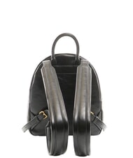 LOVE MOSCHINO LOCKED IN GOLD  Plecak damski Czarny - Torby damskie - 2