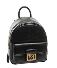 LOVE MOSCHINO LOCKED IN GOLD  Plecak damski Czarny - Torby damskie - 4