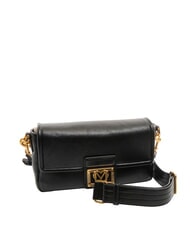 LOVE MOSCHINO LOCKED IN GOLD  Torba na ramię z paskiem na ramię Czarny - Torby damskie - 2