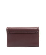 LOVE MOSCHINO SMART DAILY Kopert&oacute;wka z łańcuszkiem wino - Torby damskie - 4