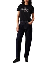 CALVIN KLEIN CK JEANS Proste dżinsy z lat 90. klasyczne płukanie ck - Jeansy damskie - 4