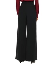 CALVIN KLEIN CK Miękkie spodnie palazzo ck czarny - Spodnie damskie - 2