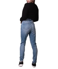 CALVIN KLEIN CK JEANS Jeansy z wysokim stanem drelich - Jeansy damskie - 3