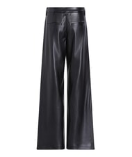 CALVIN KLEIN CK JEANS Spodnie z prostymi i szerokimi nogawkami ck czarny - Spodnie damskie - 7
