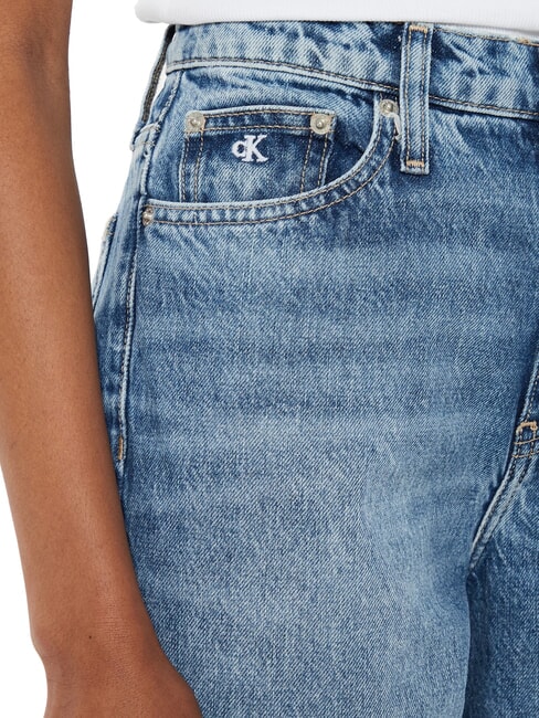 CK JEANS Jeansy mom-fit drelich - Jeansy damskie