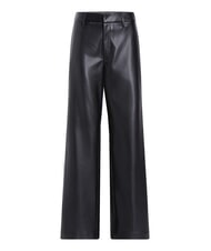 CALVIN KLEIN CK JEANS Spodnie z prostymi i szerokimi nogawkami ck czarny - Spodnie damskie - 6