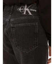 CALVIN KLEIN CK JEANS Jeansy mom-fit dżins szary - Jeansy damskie - 4