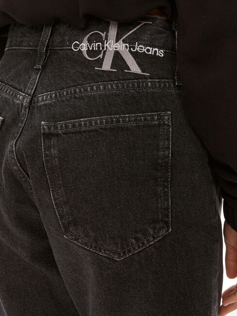 CK JEANS Jeansy mom-fit dżins szary - Jeansy damskie