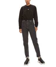 CALVIN KLEIN CK JEANS Jeansy mom-fit dżins szary - Jeansy damskie - 5