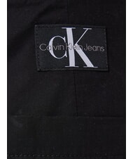 CALVIN KLEIN CK JEANS Spodnie chino z szerokimi i prostymi nogawkami ck czarny - Spodnie damskie - 4