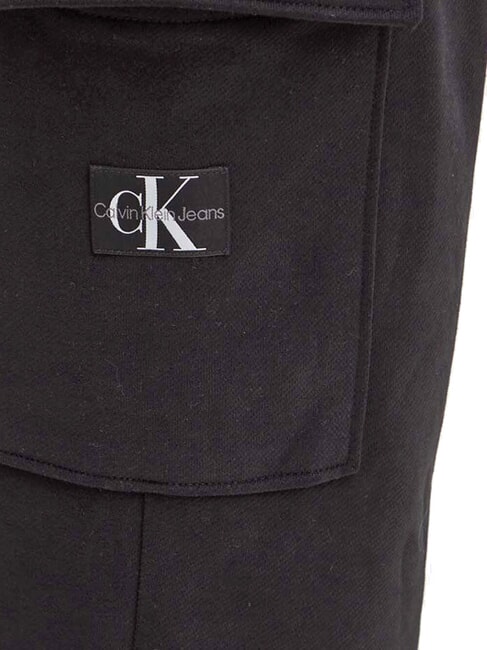 CK JEANS Spodnie dresowe z dużymi kieszeniami ck czarny - Dresy sportowe damskie