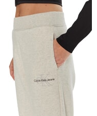 CALVIN KLEIN CK JEANS  kość słoniowa szary wrzos - Dresy sportowe damskie - 3