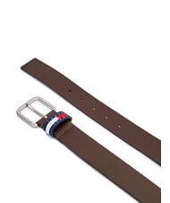 TOMMY HILFIGER TJM RYAN Pasek sk&oacute;rzany ciemnobrązowy - Paski - 2