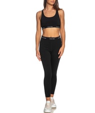 CALVIN KLEIN CK PERFORMANCE Biustonosz sportowy o średnim wsparciu czarna piękność - Biustonosze damskie - 4