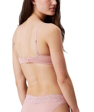 CALVIN KLEIN CK Biustonosz z fiszbinami i koronką - Biustonosze damskie