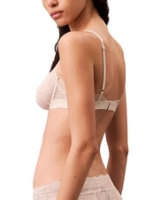 CALVIN KLEIN CK Biustonosz balkonetka z fiszbinami szary poranek - Biustonosze damskie - 3