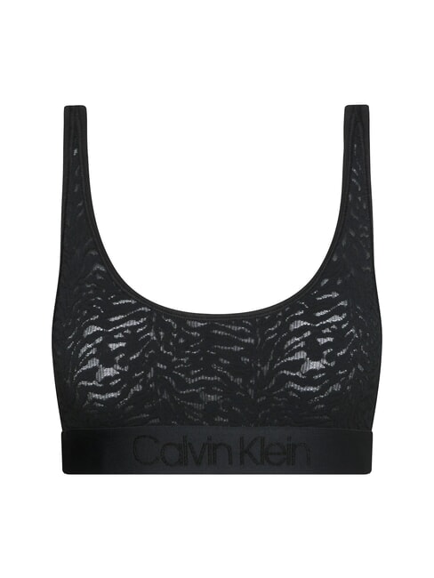 CK Biustonosz bralette bez podszewki czarny - Biustonosze damskie