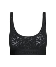 CALVIN KLEIN CK Biustonosz bralette bez podszewki czarny - Biustonosze damskie - 3