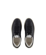 ARMANI EXCHANGE LONDON MINI-TUMBLED Adidasy czarny - Buty męskie - 4
