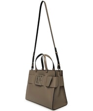 ARMANI EXCHANGE A|X BUCKLE Torebka z paskiem na ramię brązowy bas - Torby damskie - 3