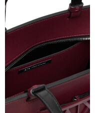 ARMANI EXCHANGE A|X BUCKLE Torebka z paskiem na ramię rowek - Torby damskie - 4