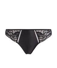 CALVIN KLEIN CK Majtki z koronki kwiatowej czarny - Majtki damskie - 5