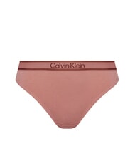 CALVIN KLEIN CK Stringi z gumką z logo czerwone winogrona z logo masła jabłkowego - Majtki damskie - 4