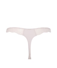 CALVIN KLEIN CK Stringi z koronkową wstawką szary poranek - Majtki damskie - 5