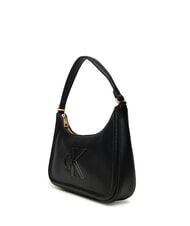 CALVIN KLEIN BOLD MONOGRAM Torba na ramię na czarno - Torby damskie - 2