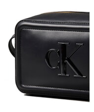 CALVIN KLEIN BOLD MONOGRAM Mała torba na ramię na czarno - Torby damskie - 3