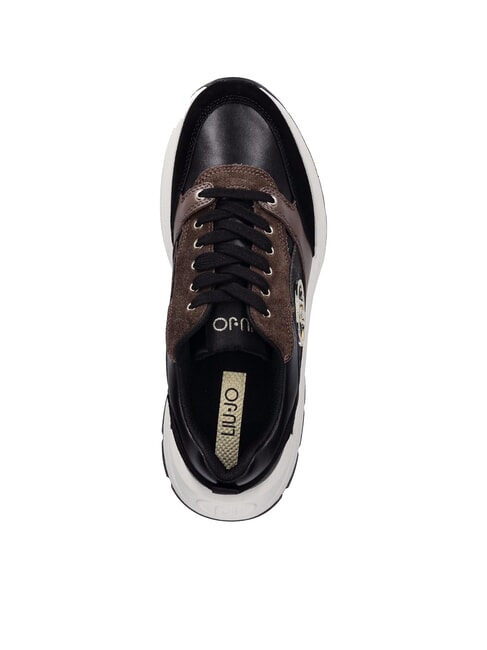 EVA 06 Grube trampki czarny/brązowy - Buty damskie