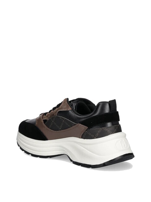 EVA 06 Grube trampki czarny/brązowy - Buty damskie