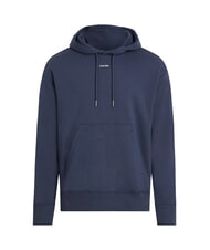 CALVIN KLEIN CK Bluza z kieszenią i kapturem atrament - Bluzy męskie - 2