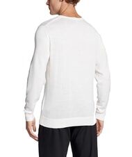 CALVIN KLEIN SUPERIOR WOOL Sweter wełniany z okrągłym dekoltem - Koszulki męskie