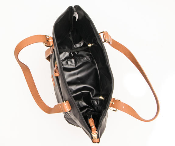 X-BAG Torba na ramię/torba crossbody Czarny/Tytoniowy - Torby damskie