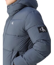 CALVIN KLEIN CK JEANS Kurtka pikowana z kapturem atrament - Kurtki puchowe męskie - 4