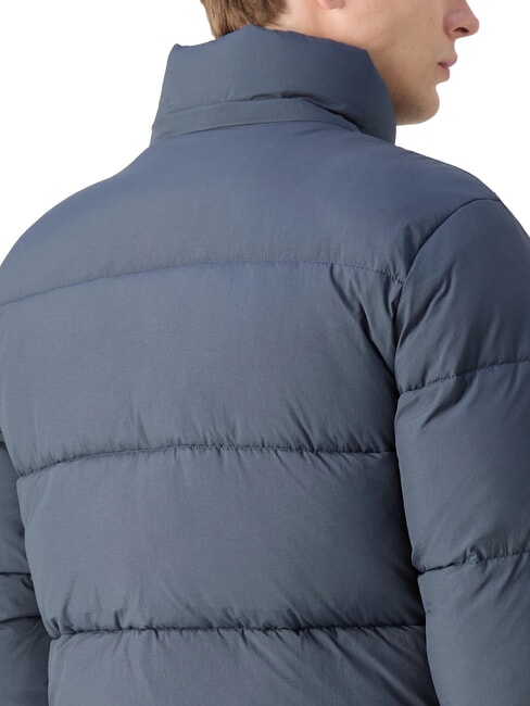 CK JEANS Kurtka pikowana z kapturem atrament - Kurtki puchowe męskie