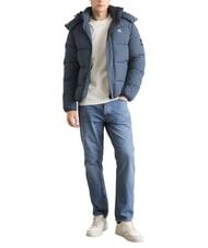 CALVIN KLEIN CK JEANS Kurtka pikowana z kapturem atrament - Kurtki puchowe męskie - 7