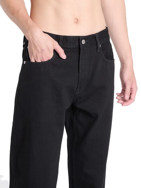 CK JEANS Jeansy z lat 90. o prostym kroju ck klasyczny czarny - Jeansy męskie