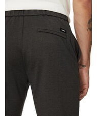 CALVIN KLEIN CK Spodnie o dopasowanym kroju z elastyczną talią ciemnoszary wrzos - Spodnie męskie - 4